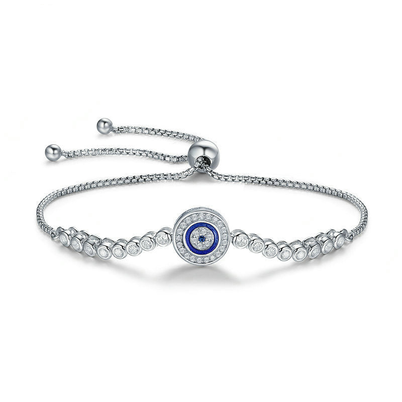 Fashion S925 Sterling Demon Eye Bracelet