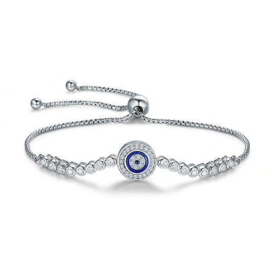 Fashion S925 Sterling Demon Eye Bracelet