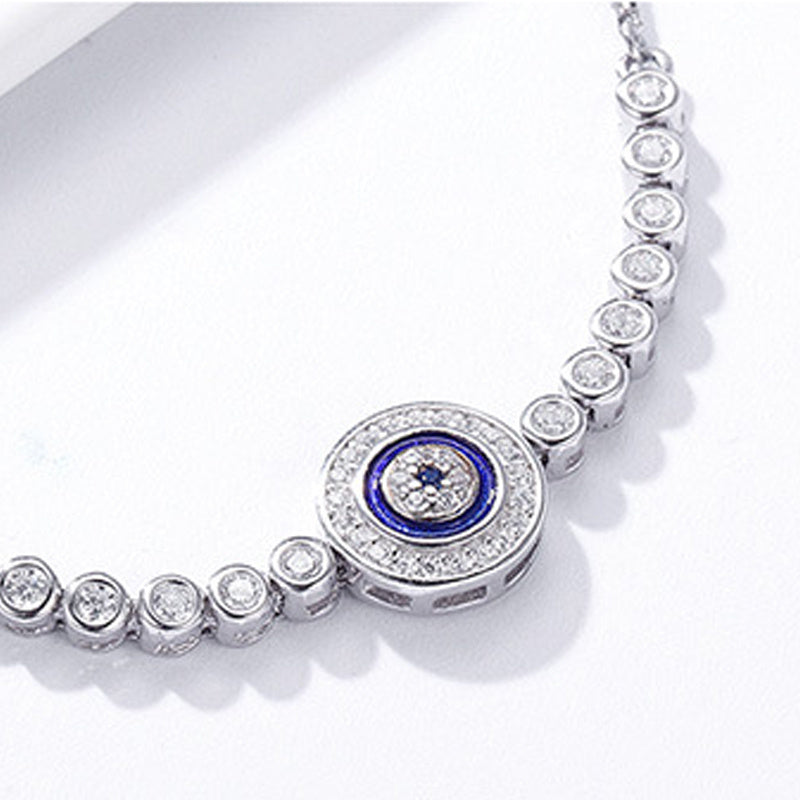 Fashion S925 Sterling Demon Eye Bracelet